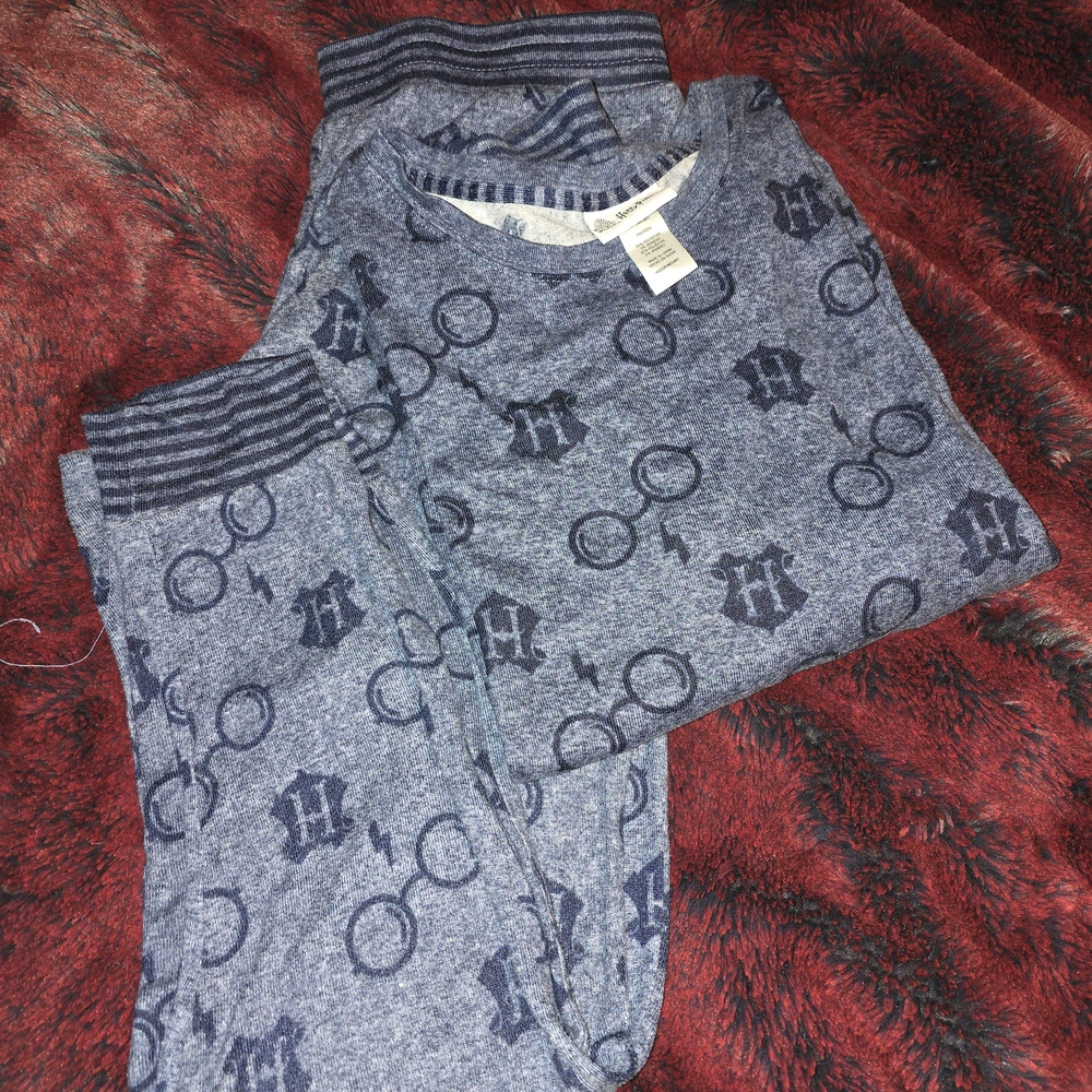Womens Harry Potter Pajama Set M